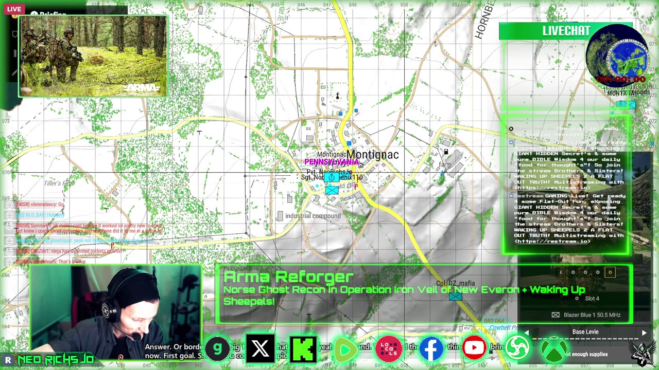 Norse Ghost Recon in Operation Iron Veil of New Everon + Waking Up Sheepels!