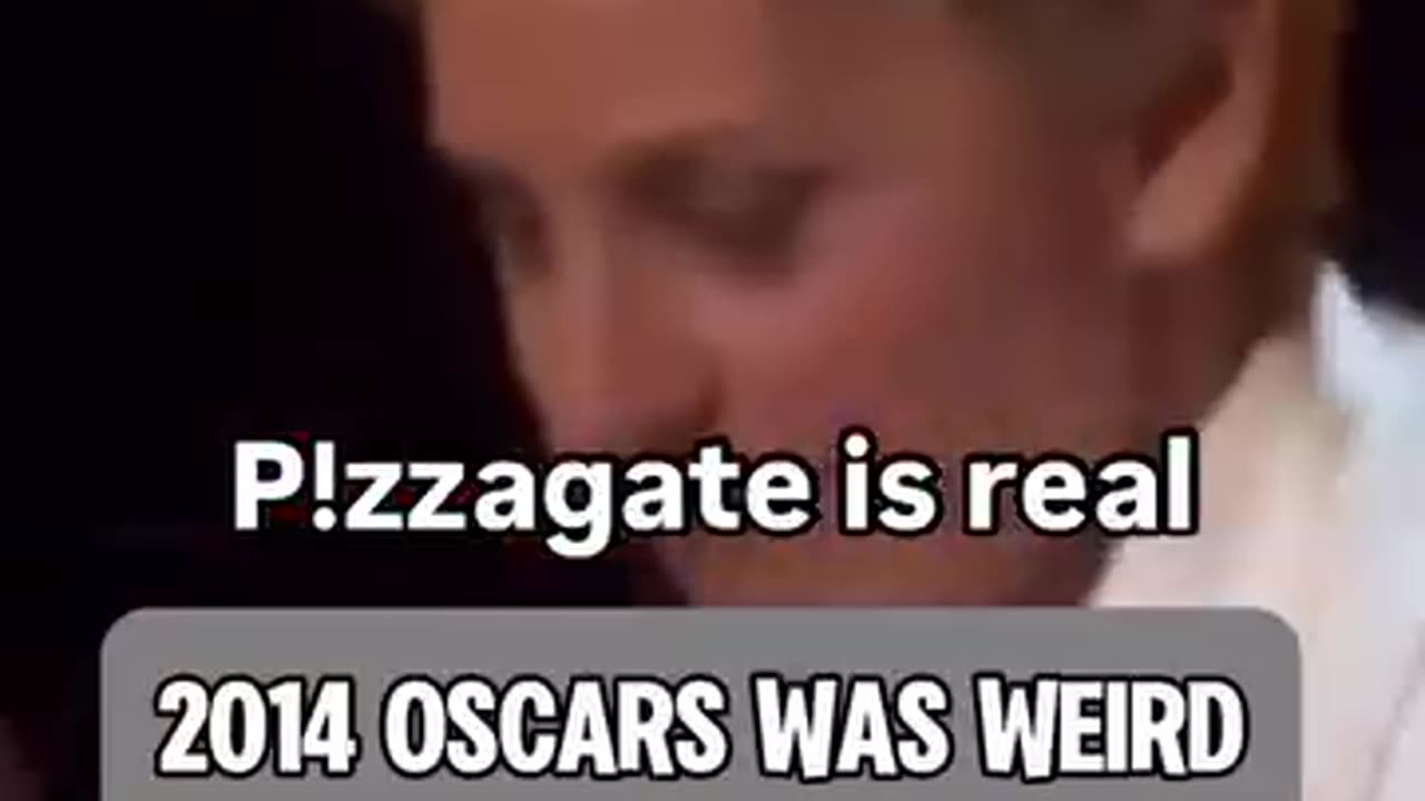PIzzagate is real 2014 OSCARS WAS WEIRD