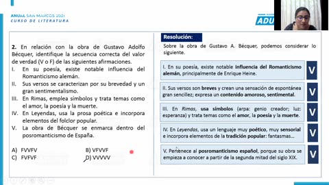 ANUAL ADUNI 2021 | Semana 15 | Literatura S2