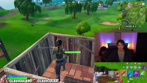 Clavicular gets Diddy'd in Fortnite