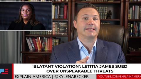 'BLATANT VIOLATION': Letitia James SUED Over Unspeakable Threats
