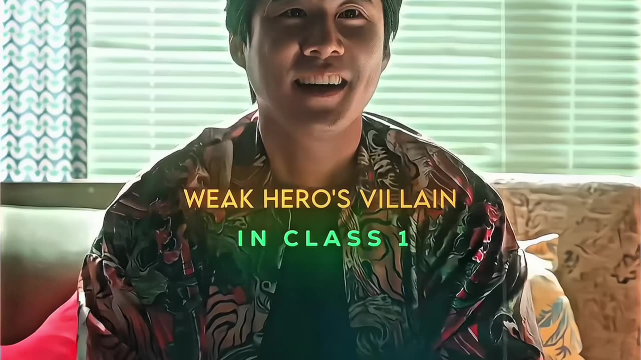 Weak Hero Villains Class 1 Vs 2 EDIT __ Baek Jin & Geum Seong ☠️