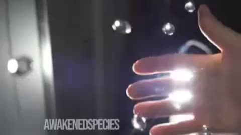 Japanese engineers have created a floating water pearl using frequencies and vibrations