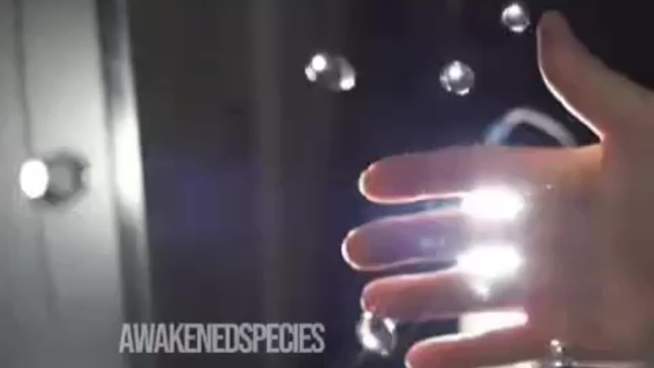 Japanese engineers have created a floating water pearl using frequencies and vibrations