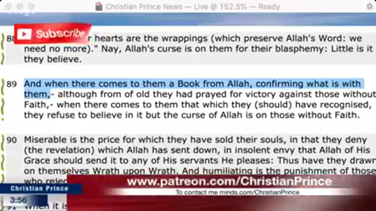 Christian prince If you know you have to proof it