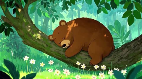 The Lion, The Mouse With The Sleepy Bear | Bedtime Story for Kids | Animated Stories for Kids