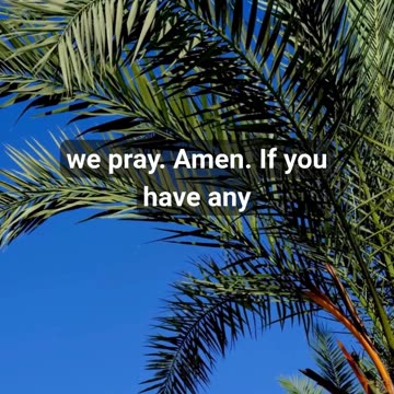 🌿Palm Sunday Prayer: Remembering the King & Preparing Your Heart for Easter #christianprayer #prayer