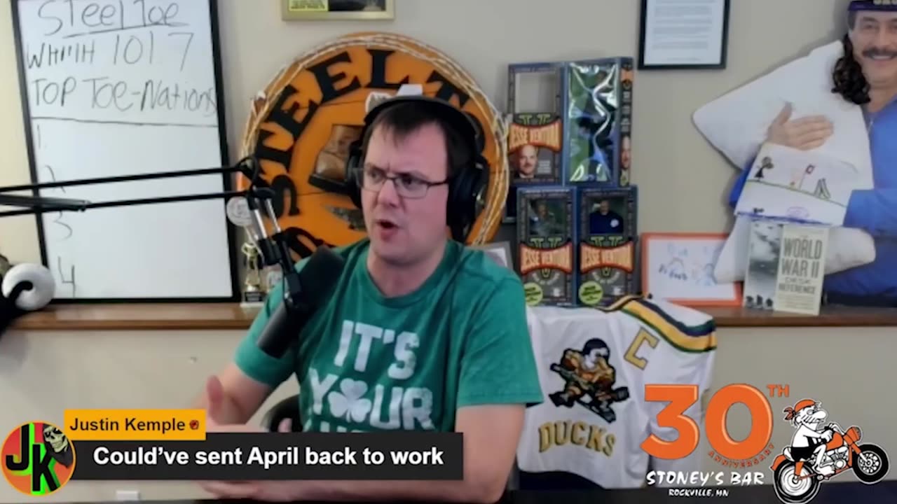 AARON THINKS HE IS GOING BACK ON THE RADIO AARON FEELS BAD FOR PEOPLE WHO FOLLOW HIM