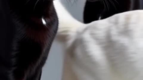 The Queen cat and it body guards