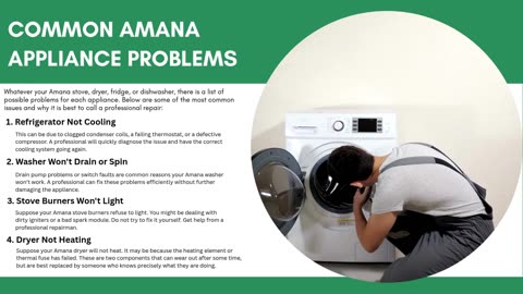 Save Time and Money with Trusted Amana Repair near Me Services