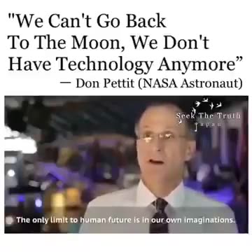 We Cant Go To The Moon Again