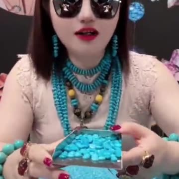 Natural raw turquoise stone: sleeping for billions of years, just to meet you