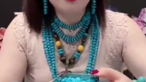 Natural raw turquoise stone: sleeping for billions of years, just to meet you