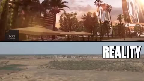 The $6B futuristic 'Akon city' was set to open in 2026; however, only a single building was made.