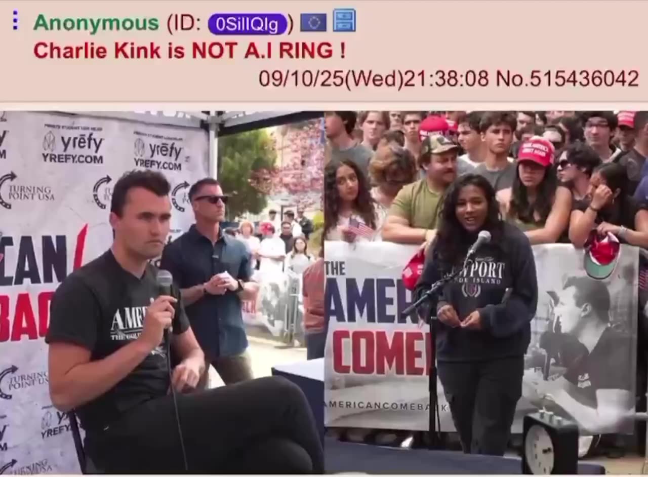 Charlie Kirk had a Hinge Ring