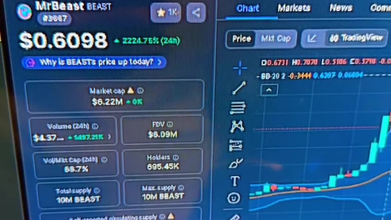 Mrbeast Coin price prediction #fyp