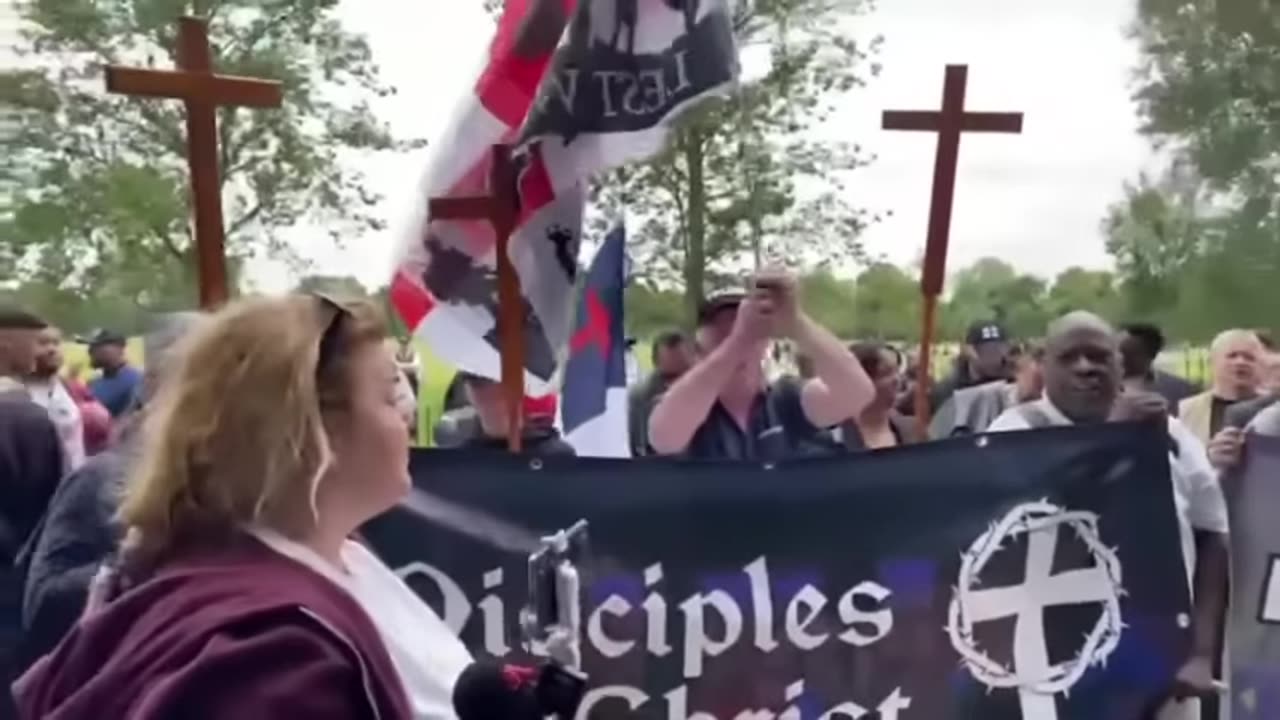 Christians & British Patriots In London And Australia Rally To Declare UK A Christian Nation