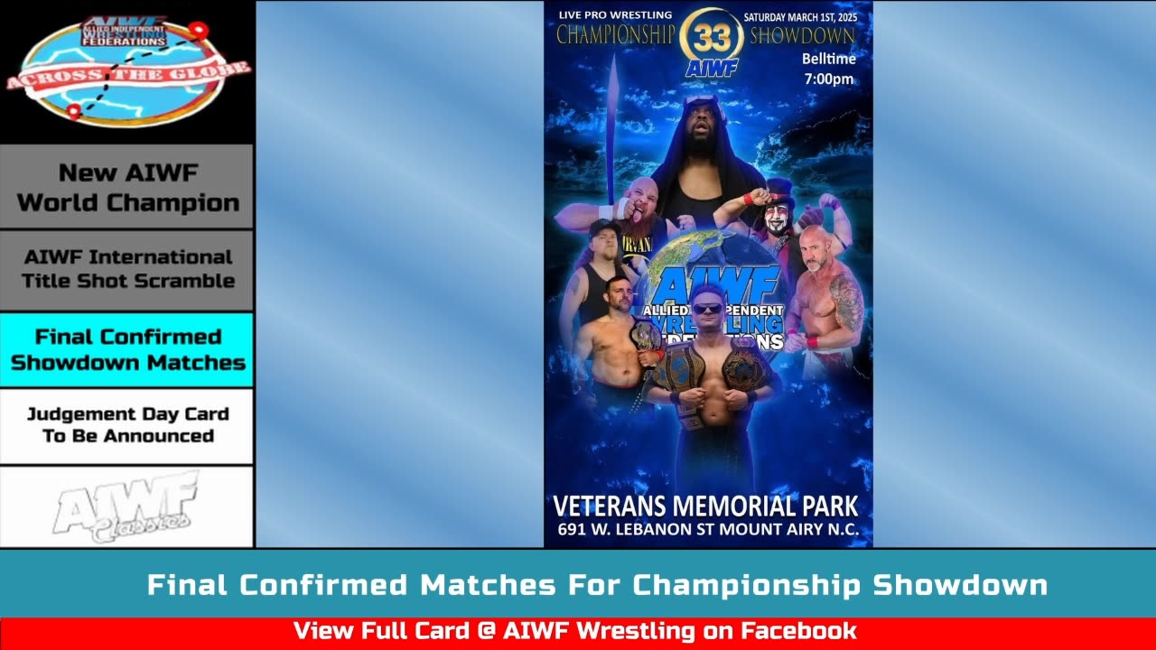 AIWF Across The Globe Episode 6