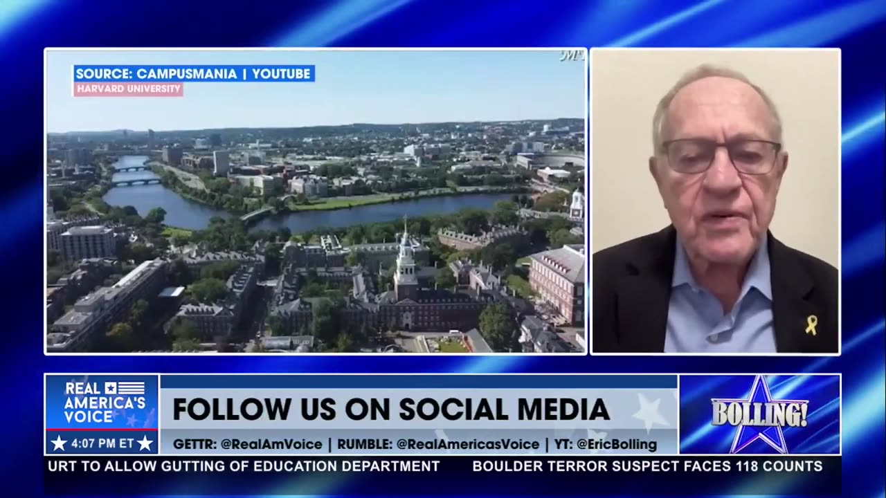 TRUMP IS ON THE RIGHT TRACK WITH HARVARD