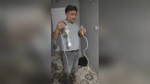 From a lightbulb to a fireworks show 😂 Watch what happened!