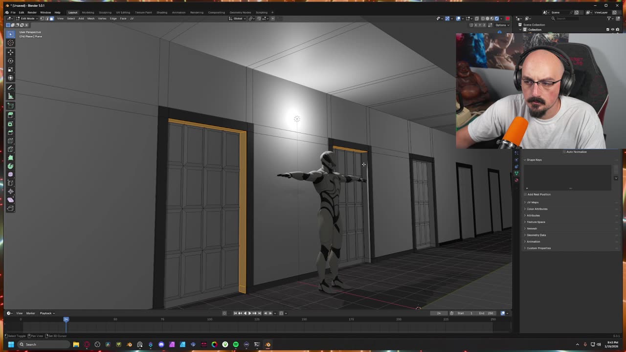 Making Liminal Spaces in Blender!!!