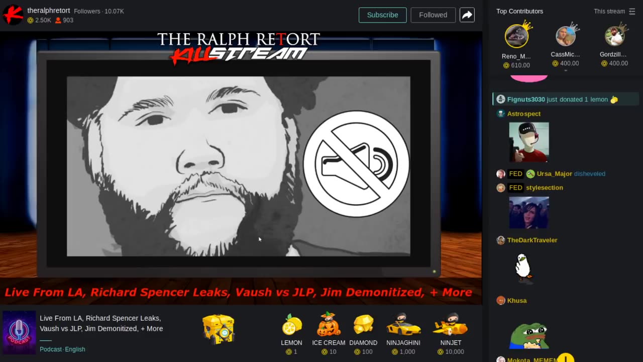 2019-11-04 - Live from LA, Richard Spencer Leaks, Vaush vs JLP, Jim Demonitized