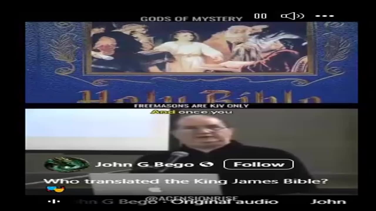 Free Masons Translated King James Bible