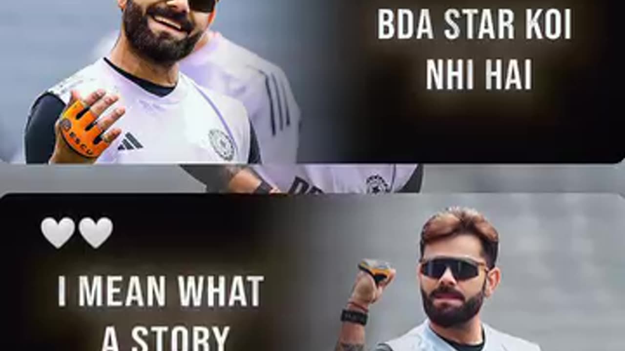 Virat Kohli status