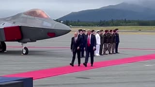 BREAKING NEWS: President Vladimir Putin Arrives in Anchorage Alaska