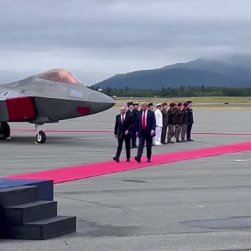 BREAKING NEWS: President Vladimir Putin Arrives in Anchorage Alaska