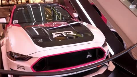 T-Pain's custom Mustang Convertible at Resorts World Las Vegas: Have a drank & check out his ride