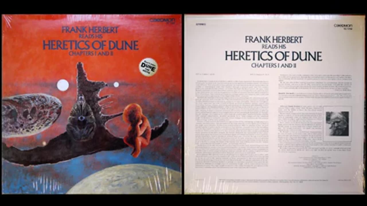 Frank Herbert - Reads His Heretics of Dune - Chapters I and II [Full Album].mp4