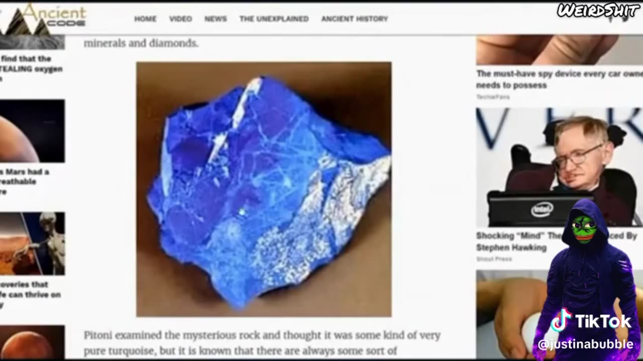 THE SKY STONE/SKY ICE.. DR.TRUTHBOMBER