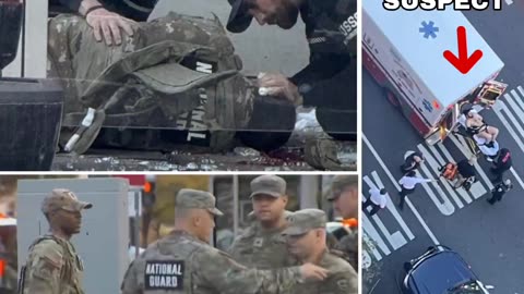 2 NATIONAL GUARDS MEMBERS SHOT 2 blocks from The White House