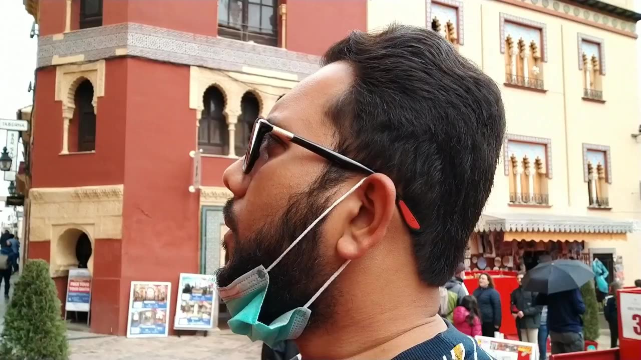 2nd Part of Córdoba hostel to Mezquita de Córdoba Route