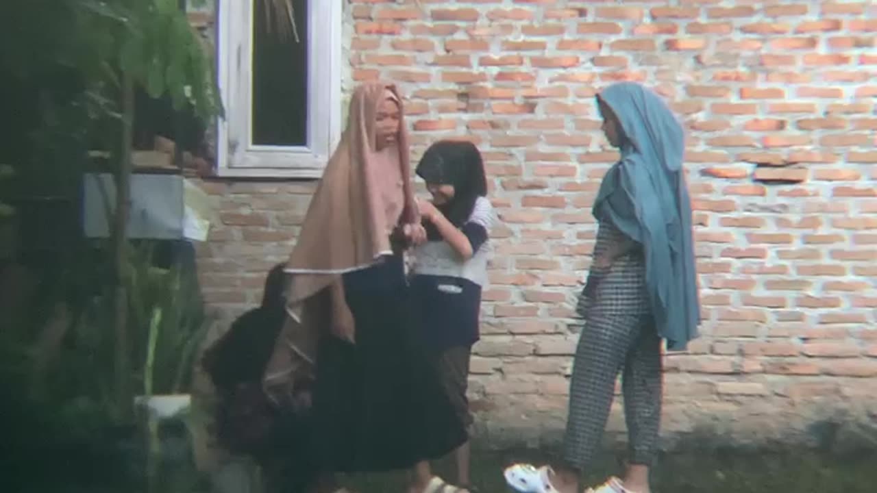 Children Gathering and Having Fun