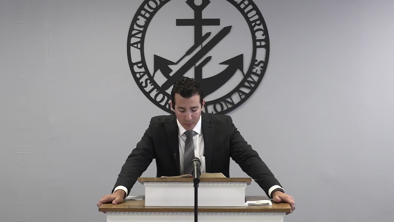 The Lord's Supper - Pastor Dillon Awes | Anchor Baptist Church