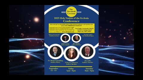 Holy Nation of the Ecclesia Conference 2025 Promo