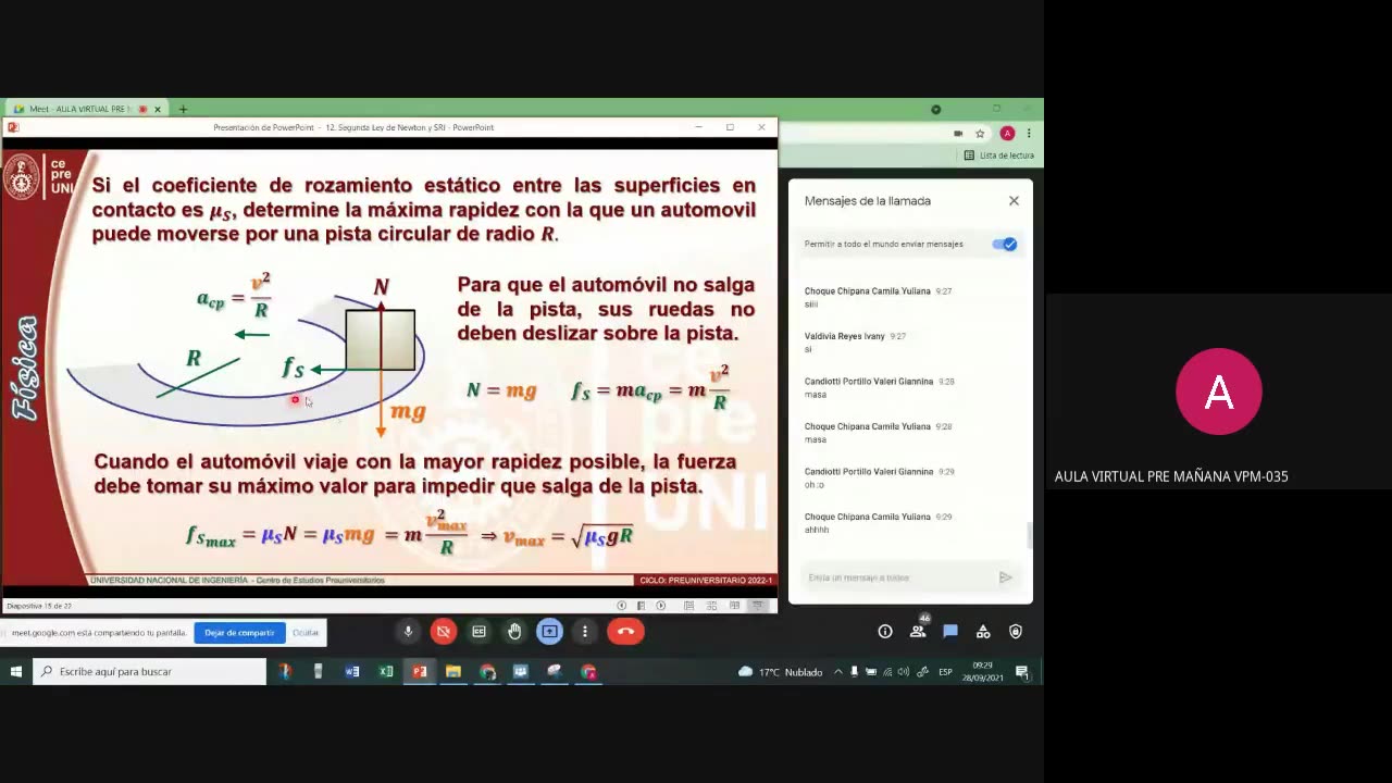 CEPRE UNI 2022 - 1 | Semana 05 | Física S1