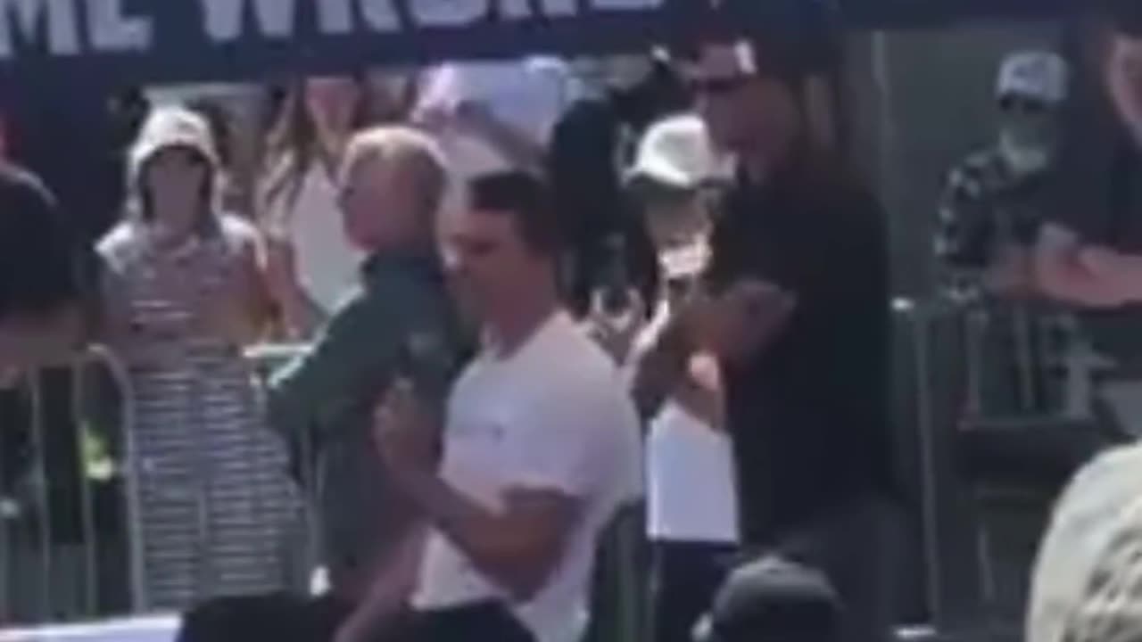 Charlie Kirk shot (different angle )