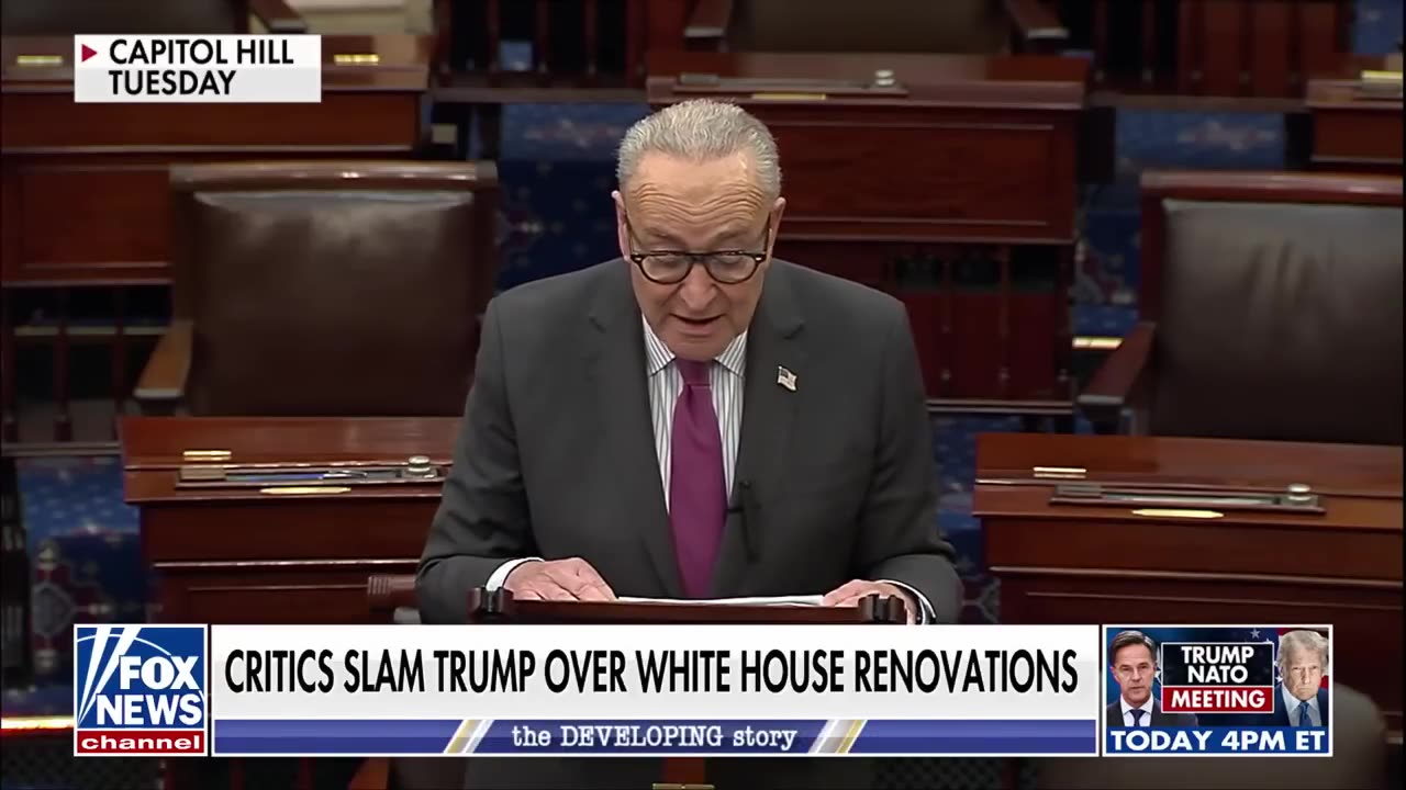 Trump admin issues FIERY response to critics of White House renovations