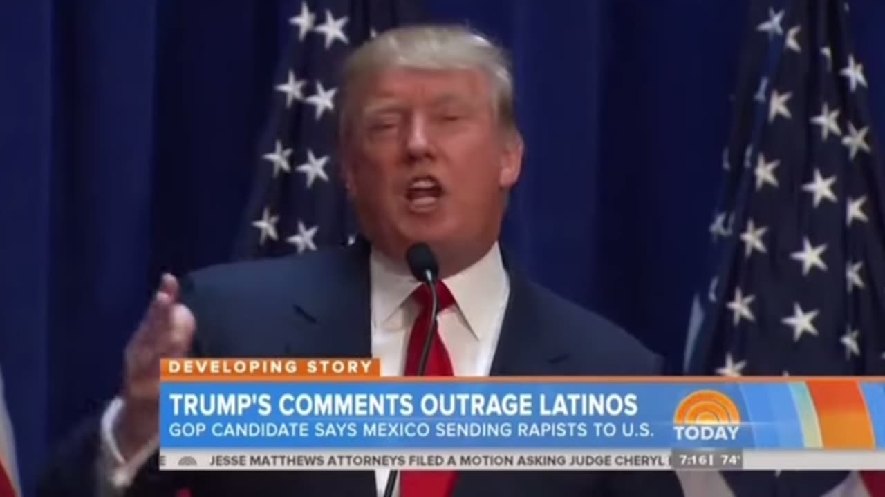 Reaction to Trump Declaring for President - 2015