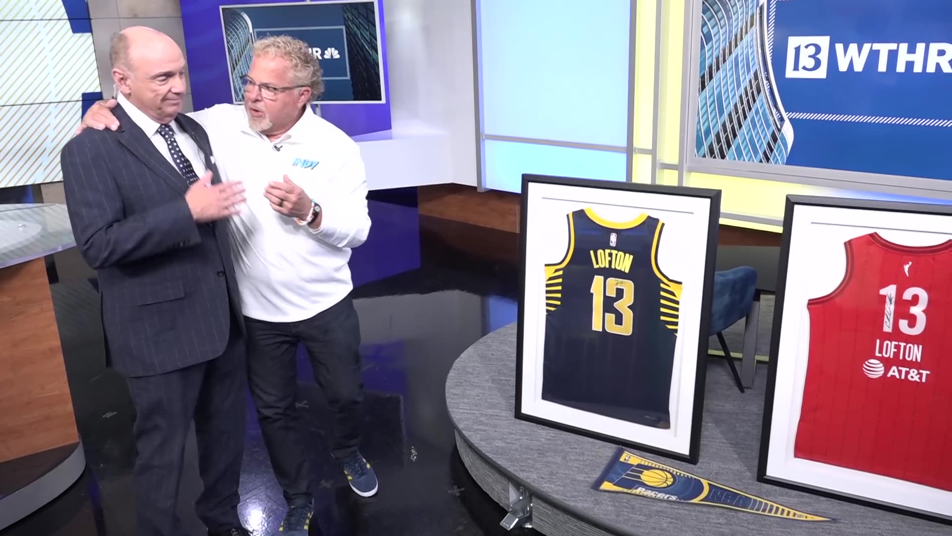 June 4, 2025 - Indiana Pacers & Fever Salute Chuck Lofton in His Final Week On Air