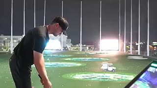 Must Watch: Illegal Driver At Top Golf #golf
