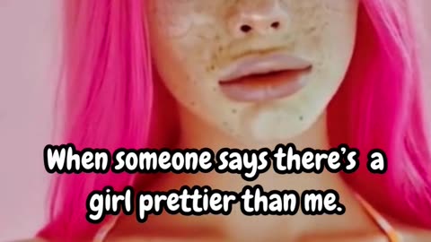 Pretty? I’m art, babe. Not in the same league. 🎨✨