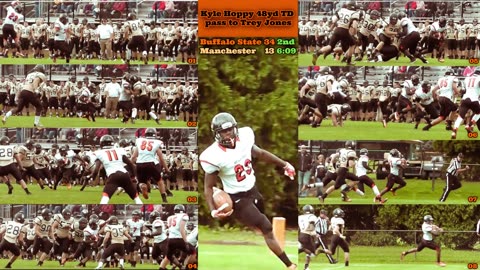 Prototype 415: Buffalo State's Kyle Hoppy 48yd TD pass to Trey Jones vs Manchester