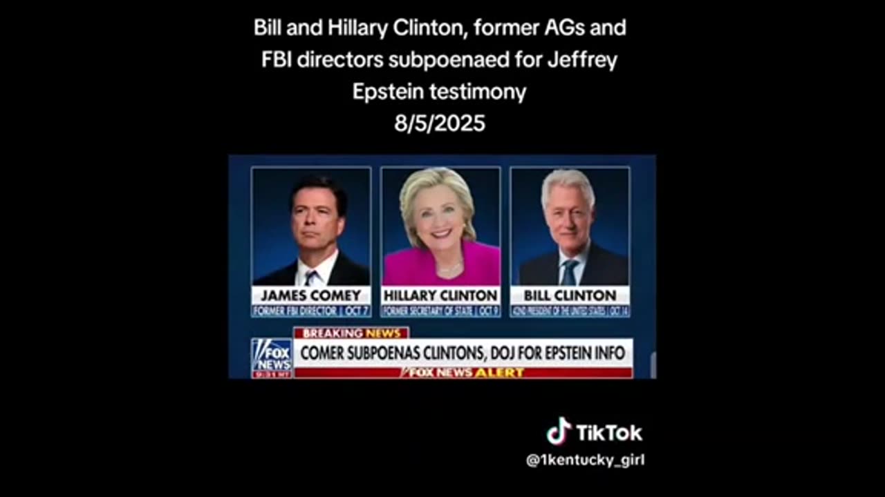 Epstein Subpoenas ..