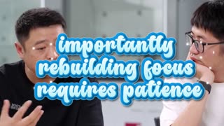 Rebuilding Focus in a Distracted World | How the Brain Learns to Concentrate Again