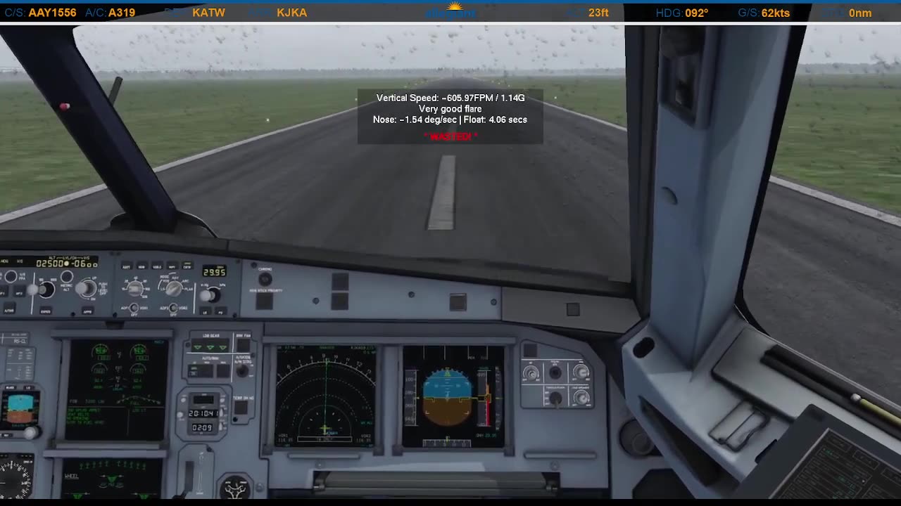 “Landing” in Gulf Shores (KJKA)