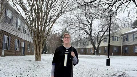 Purple Friday in the Snow!
